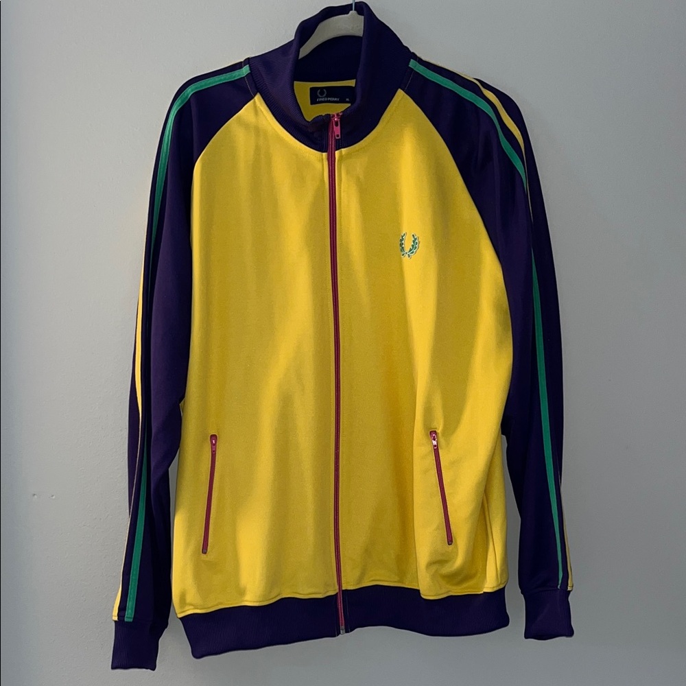 Fred Perry multicolor jacket XL